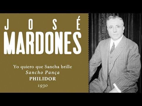 José Mardones - Sancho Panza aria [Philidor] - 1930