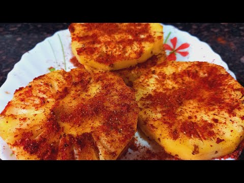 Tawa Grilled Pineapple: A Sweet, Salty, and Spicy Indian Pineapple Recipe