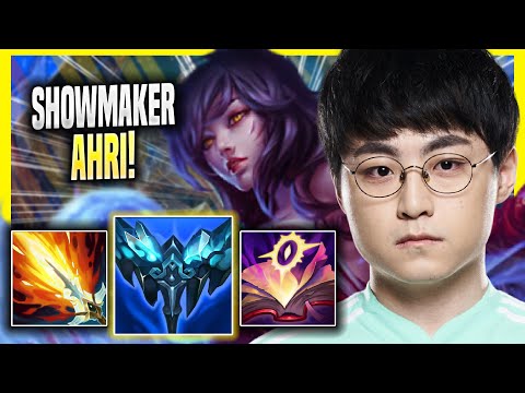 SHOWMAKER IS SO CLEAN WITH AHRI! - DK ShowMaker Plays Ahri MID vs Ryze! | Season 2022