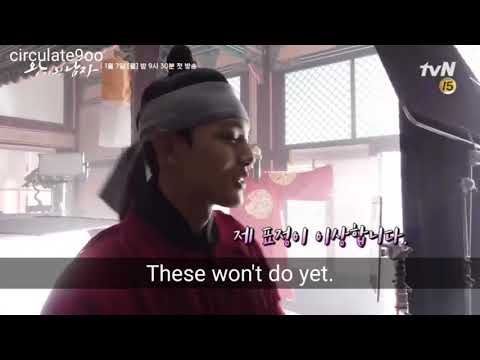 [ENG] The Crowned Clown 왕이 된 남자 poster shoot - Yeo Jin Goo 여진구 Lee Se Young 이세영