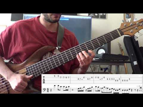 D-Code - Alain Caron's solo transcription with TAB