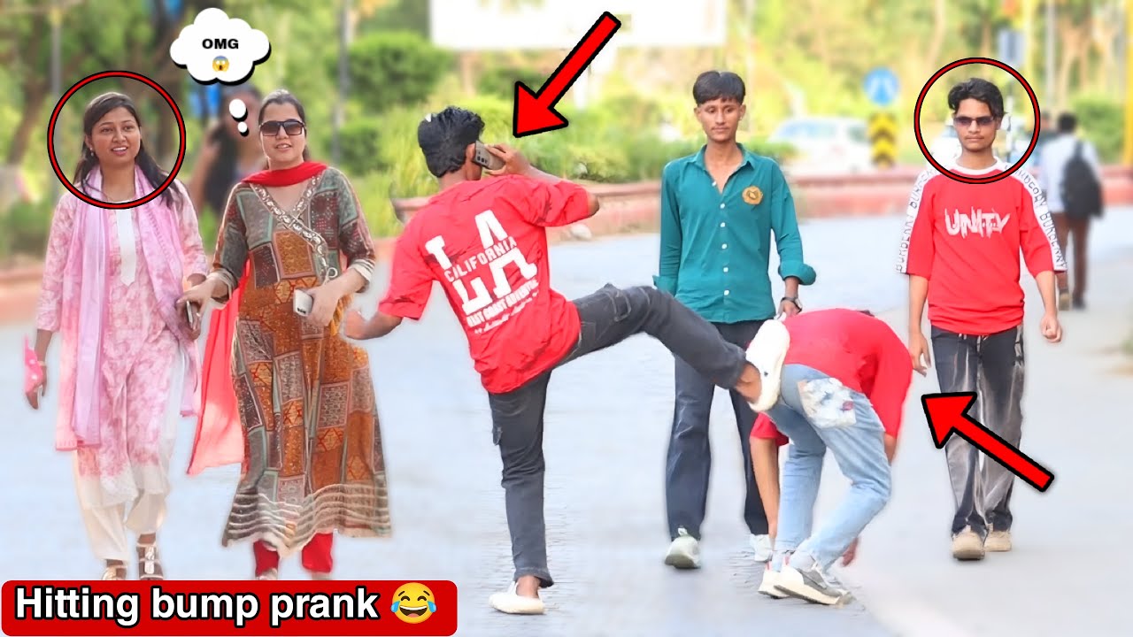 Hitting on bump prank 😂 || Prank video funny || Jaipur Entertainment 