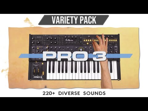 Sequential PRO 3 -|- 220 custom patches / presets (no talking demo)