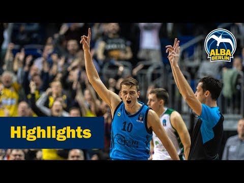 Highlights: ALBA bezwingt Malaga mit 79:75 im entscheidenden Viertelfinale