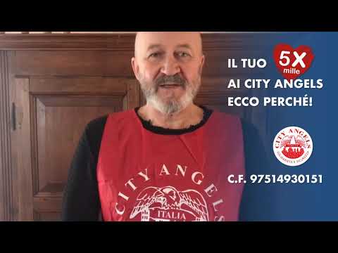 Il tuo 5X1000 ai City Angels: l'invito di Stefano Chiodaroli