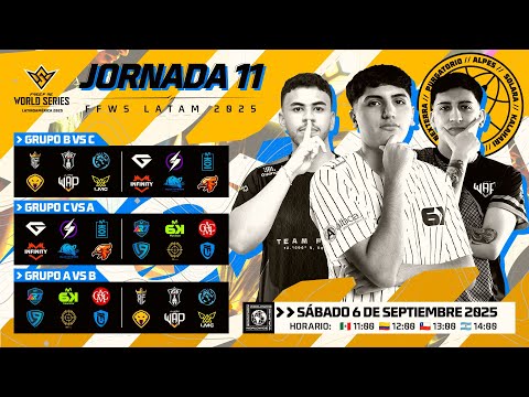 ¡Jornada 11 FFWS 2025! 🔥 | FFWS LATAM 🏆
