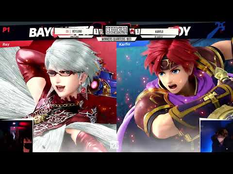 BrookLAN Brawls 49 - CU | Reyluno (Bayonetta) v. Karflo (Roy) - Winners Quarters