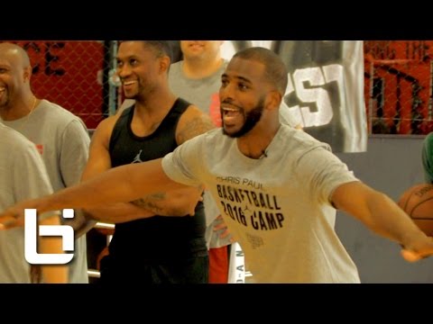 Newest Thunder Victor Oladipo Servin' BUCKETS at CP3 Elite Camp!