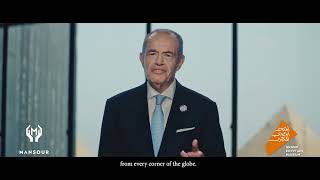 السير محمد منصور، يتحدث عن مشاركته في افتتاح المتحف المصري الكبير