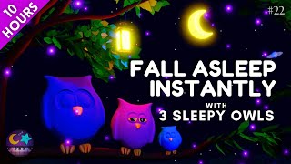 3 Sleepy Owls & Lullaby for Babies to go to Sleep - 10 Hours of lullaby # 22