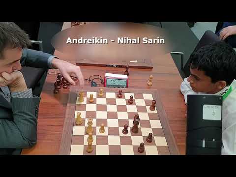 Andreikin - Nihal-Sarin Blitz PGN