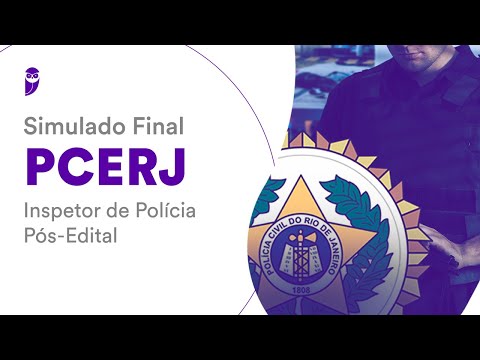 Simulado Final PCERJ - Inspetor de Polícia – Pós-Edital: Correção