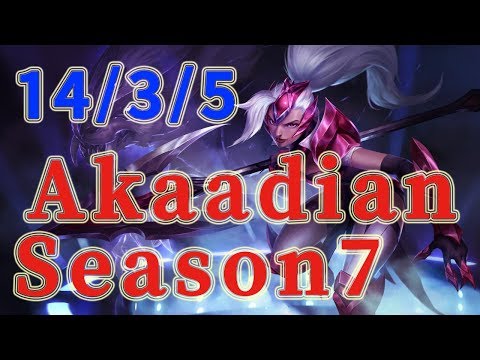 Echo Fox Akaadian Nidalee Jungle vs Ezreal Patch 7.19