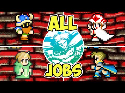 ALL JOBS From Worst To Best Final Fantasy III