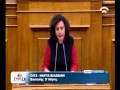 Ομιλία στην Ολομέλεια της Βουλής σχετικά με την τροπολογία για τις τράπεζες και σχετικά με την ιδιωτικοποίηση των λιμανιών (Video)