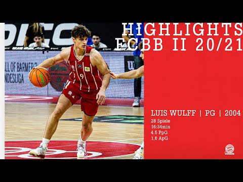 Highlights Luis Wulff // FCBB II ProB 2020/21