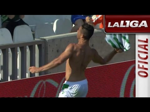 Gol de Rubén Castro (1-0) en el Real Betis - Celta de Vigo - HD