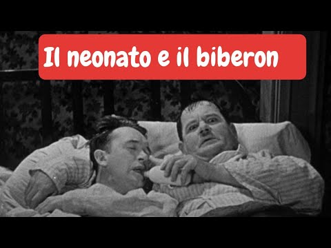 STANLIO E OLLIO: LE 100 SCENE PIÙ BELLE - UN'IDEA GENIALE (Their First Mistake) - (2) -1932