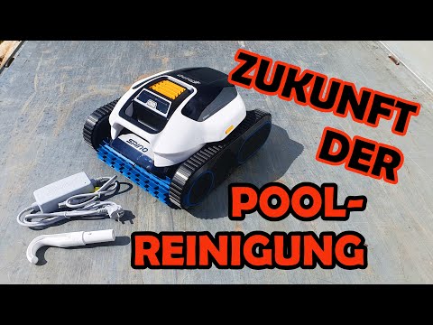 Pool robot of the latest generation. The Spino E1 from Mammotion