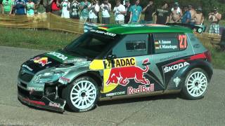 preview picture of video 'ADAC Deutschland Rallye 2011 - WP10 Panzerplatte'