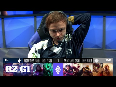Team Liquid vs TSM - Game 1 | Round 2 Playoffs S11 LCS Summer 2021 | TL vs TSM G1