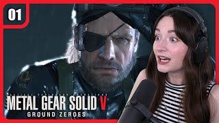 KEPT YOU WAITING HUH? First time playing Metal Gear Solid V: Ground Zeroes - Ep.1 | Let's Play