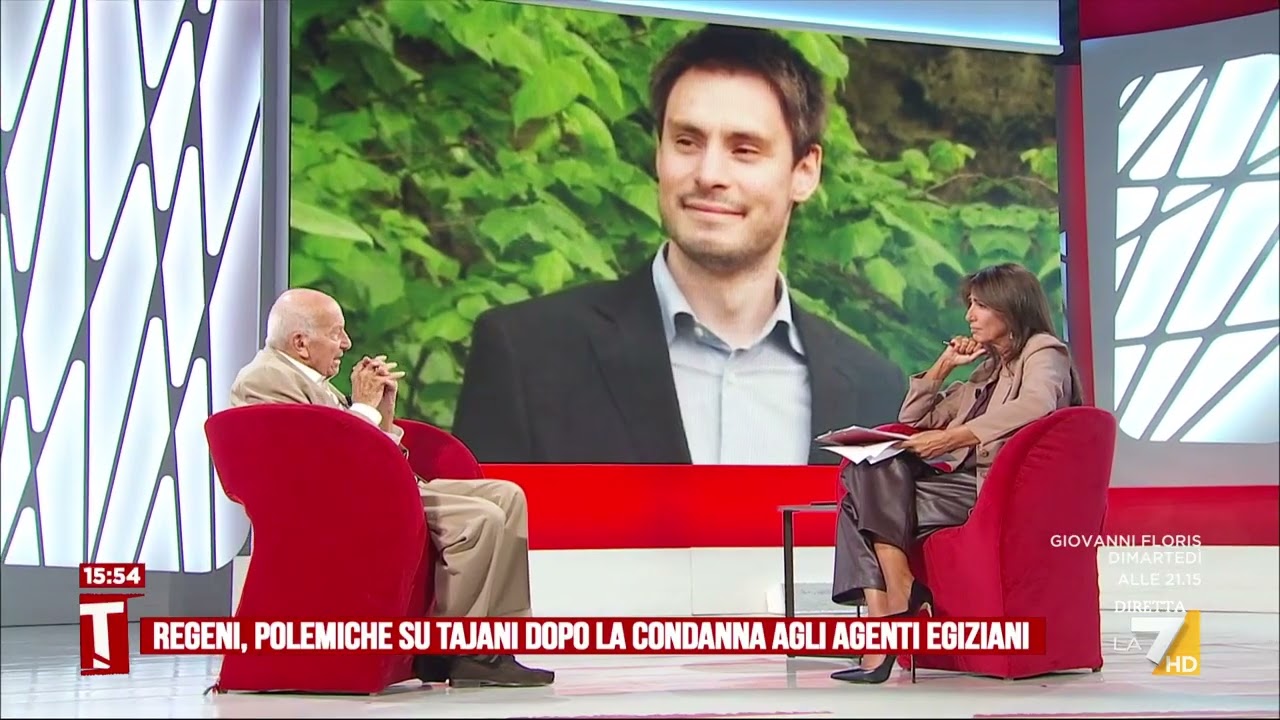 Regeni, la stoccata di Bertinotti: "Intervista di Tajani deprimente"