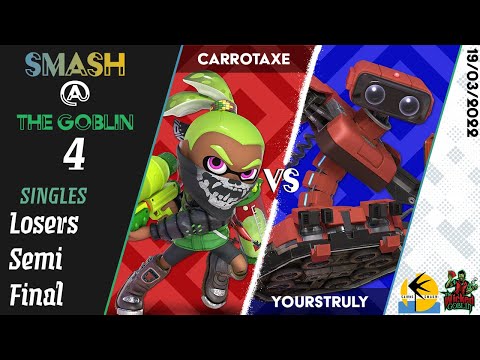 Smash @ The Goblin 4 | Losers Semi-Final - CarrotAxe vs YoursTruly