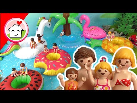 Playmobil Film deutsch - Chaos am Badesee - Geschichte von Familie Hauser für Kinder