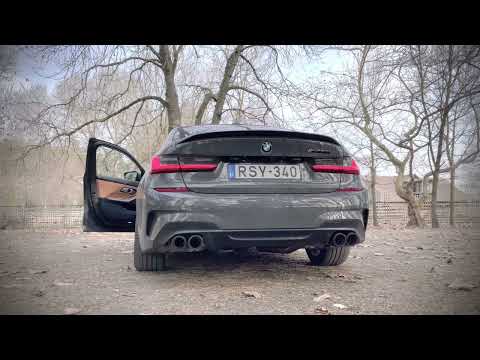 Bmw M340i g20 Akrapovic revving