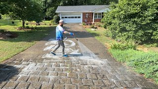 This Driveway Was So Dirty I Thought It Was Asphalt