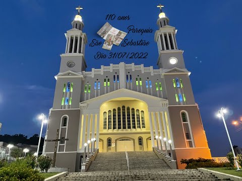 110 anos Paroquia São Sebastião dia 31-07-2022 Celebrante Padre Hélio Feuser