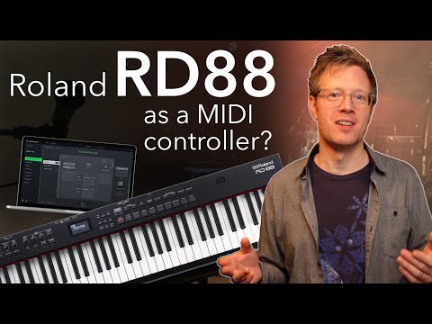 Roland RD88 as a MIDI controller?