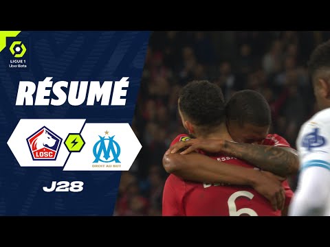 LOSC LILLE - OLYMPIQUE DE MARSEILLE (3 - 1) - Résumé - (LOSC - OM) / 2023-2024