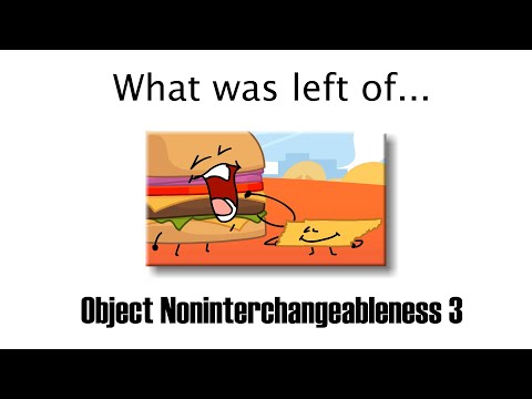 What was left of Object Noninterchangeableness 3 (April Fools 2024)
