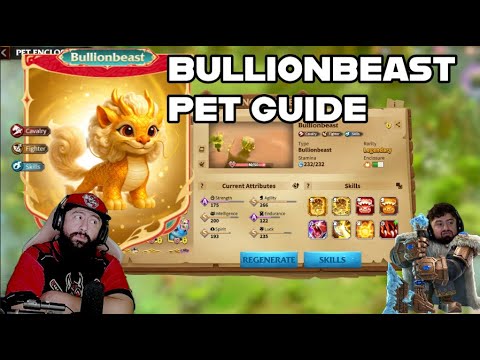 BULLIONBEAST WAR PET GUIDE! META CHANGE BUILD?? CALL OF DRAGONS!