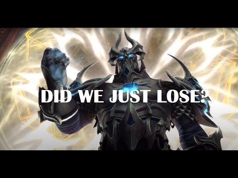 Sylvanas Defeat Cinematic Reaction! WHAT IS GOING ON?!?!