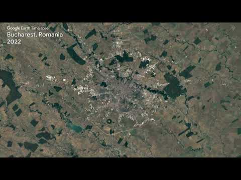 Bucharest, Romania - Earth Timelapse