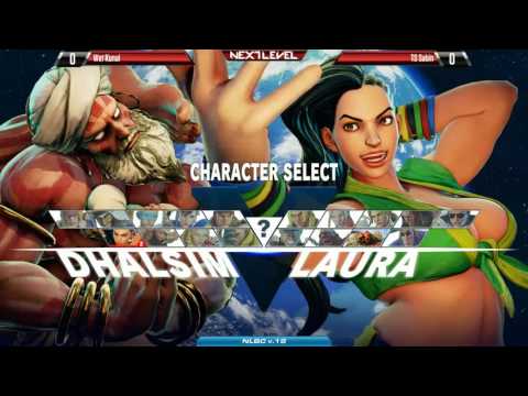 NLBC v.18 SFV - Kami (Necalli) vs Ahh Adnan (Dhalsim);TS Sabin (Sim) vs Wet Kunai (Laura)[720P60FPS]