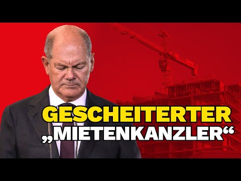 Mieten immer teurer, Neubau eingestürzt: Olaf Scholz ist GESCHEITERT als Mietenkanzler!