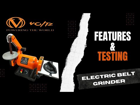 VOLTZ VZ-VDS-550 Electric Belt Grinder Sander (25 x 762 mm) Electric Belt & Disc (150mm) Sander 550W