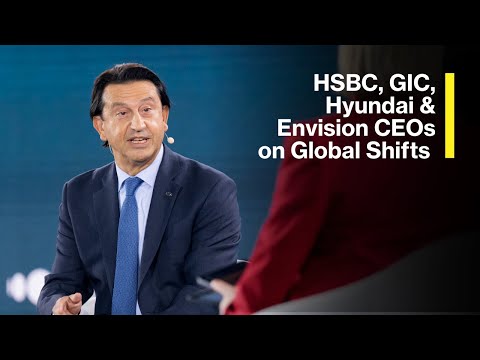 HSBC, GIC, Hyundai & Envision CEOs on Global Shifts | New Economy Forum 2025