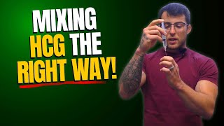 The BEST Way to Reconstitute HCG | Don't Lose Medication