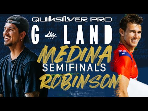 Gabriel Medina vs Jack Robinson | Quiksilver Pro G-Land - Semifinals Heat Replay