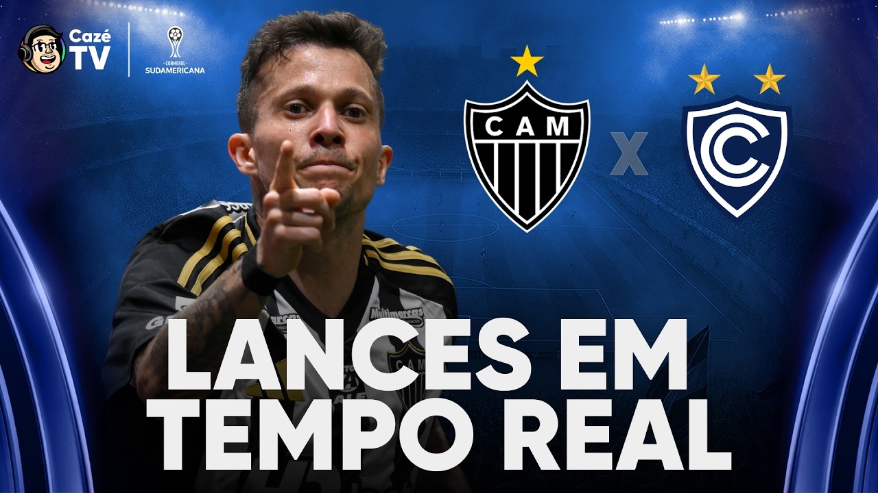 ATLÉTICO-MG X CIENCIANO: SUL-AMERICANA | LANCES EM TEMPO REAL | NOCHE DE COPA