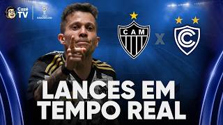 ATLÉTICO-MG X CIENCIANO: SUL-AMERICANA | LANCES EM TEMPO REAL | NOCHE DE COPA