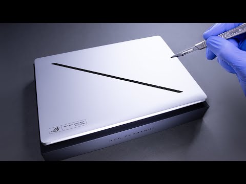 ROG Zephyrus g14 (2024) RTX 4060 Gaming Laptop Unboxing and Performance Test - ASMR