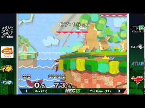 NEC 13 - Hax (Captain Falcon) Vs. The Moon (Marth) - Losers Semis