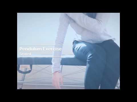 Shoulder Rehab | Codman’s Pendulum Exercise 💚 Video