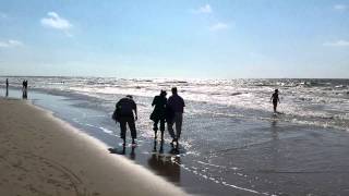 preview picture of video 'Am Strand von Noordwijk/Niederlande'